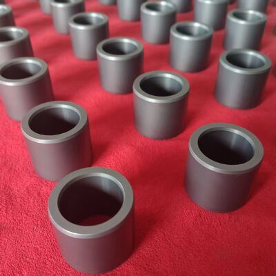 1650°C Max Temperature Corrosion Resistant Silicon Carbide Ceramic Sliding Bearing Sleeve With Customized Size